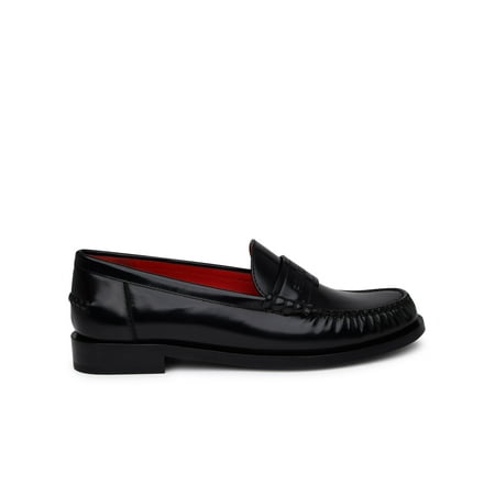 Salvatore Ferragamo Woman Black Leather Irina Loafers