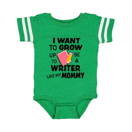 Inktastic I Want To Grow Up To Be A Writer Like My Mommy Gift Baby Boy or Baby Girl Bodysuit
Inktastic I Want To Grow Up To Be A Writer Like My Mommy Gift Baby Boy or Baby Girl Bodysuit