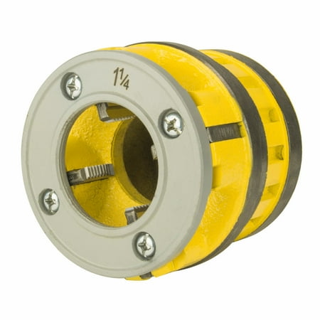 Steel Dragon Tools® 37405 Die Head & Dies 1-1/4 NPT Alloy RH 12R
