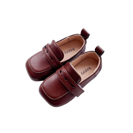SIMANLAN Boys Loafers Non-Slip Flats Slip On Dress Shoes Kids Lightweight Leather Shoe Children Comfort Brown 11.5C
SIMANLAN Boys Loafers Non-Slip Flats Slip On Dress Shoes Kids Lightweight Leather Shoe Children Comfort Brown 11.5C