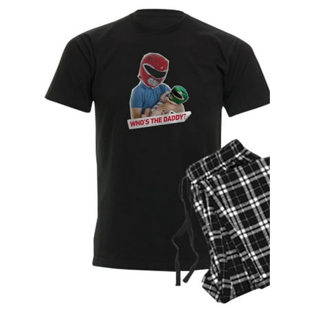 CafePress - Power Rangers Who s The Daddy - Men s Dark Pajamas