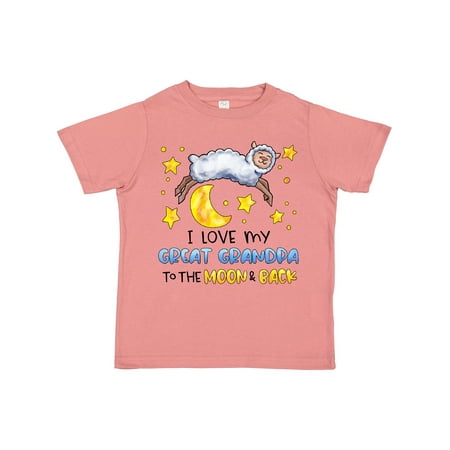 Inktastic I Love My Great Grandpa to the Moon and Back Cute Sheep Gift Toddler Boy or Toddler Girl T-Shirt
Inktastic I Love My Great Grandpa to the Moon and Back Cute Sheep Gift Toddler Boy or Toddler Girl T-Shirt