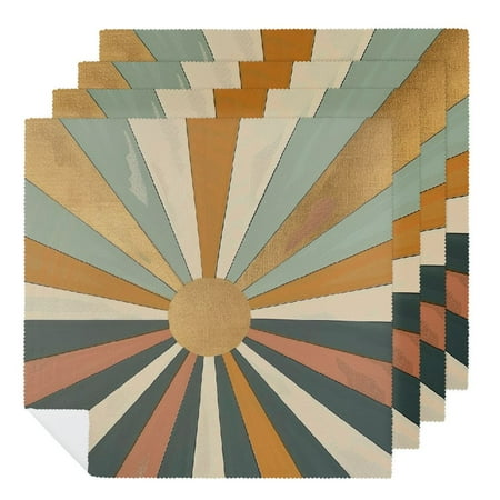 Facannap Sunburst Cloth Napkins Hotel Home Banquet Atmosphere Embellishment Reusable Washable Fabric Events Party Dinner Decoration 6 PCS
Facannap Sunburst Cloth Napkins Hotel Home Banquet Atmosphere Embellishment Reusable Washable Fabric Events Party Dinner Decoration 6 PCS