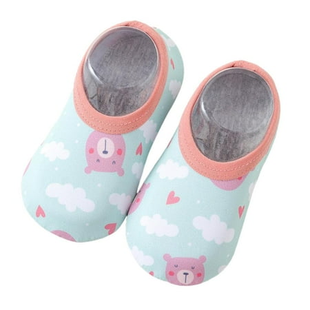 Wrea Baby Non-skid Socks Toddler Newborn Infant Non Slip Socks Anti-Slip Girls Boys Baby Indoor Floor Footwear