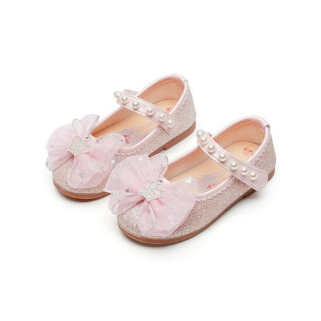 Crocowalk Girl s Mary Jane Ankle Strap Flats Bowknot Dress Shoes Children Princess Shoe Dance Comfort Pearl Decor Pink 2Y
Crocowalk Girl s Mary Jane Ankle Strap Flats Bowknot Dress Shoes Children Princess Shoe Dance Comfort Pearl Decor Pink 2Y