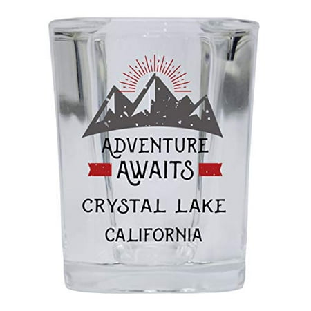 Crystal Lake California Souvenir 2 Ounce Square Base Liquor Shot Glass Adventure Awaits Design
Crystal Lake California Souvenir 2 Ounce Square Base Liquor Shot Glass Adventure Awaits Design