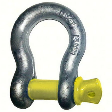 Martyr (Canada Metal Pacific) 10319050; Shackle-Anchor Galvanized 1/4 Inch