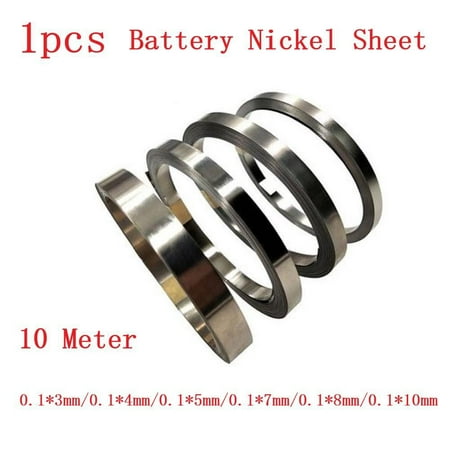 1Pcs 10M Pure Ni Plate Nickel Strip Tape Sheet For Li Battery Spot Welding