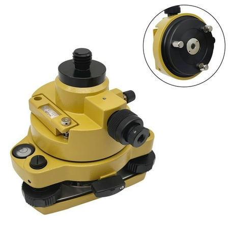 New yellow base and adapter with optical plummet for prisms set