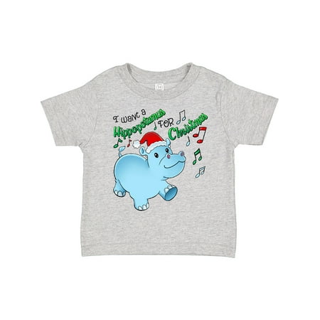 Inktastic I Want a Hippopotamus for Christmas Hippo in Santa Hat Gift Toddler Boy or Toddler Girl T-Shirt
Inktastic I Want a Hippopotamus for Christmas Hippo in Santa Hat Gift Toddler Boy or Toddler Girl T-Shirt
