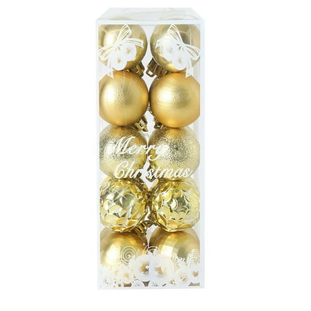 Heiheiup Christmas Decorations 4cm/1.6in Gold Silver Pink Champagne Christmas Ball Christmas Tree Package Pendant Box Stained Glass Flower Window Hangings
Heiheiup Christmas Decorations 4cm/1.6in Gold Silver Pink Champagne Christmas Ball Christmas Tree Package Pendant Box Stained Glass Flower Window Hangings
