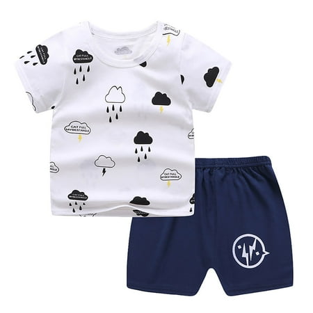 Outfits for Girls Short Sleeve Cartoon Tops Shirtpants 2Pcs Round Neck Casual Sporty Kids formal Suits for Boys
Outfits for Girls Short Sleeve Cartoon Tops Shirtpants 2Pcs Round Neck Casual Sporty Kids formal Suits for Boys