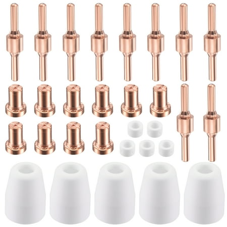 Uxcell Plasma Cutter Torch Consumables Accessory Set for Plasma Air Cutting Machine PT-31 LGK-40 CUT-40 30 Pack
Uxcell Plasma Cutter Torch Consumables Accessory Set for Plasma Air Cutting Machine PT-31 LGK-40 CUT-40 30 Pack