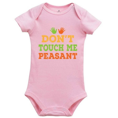 Don t Touch Me Peasant Baby Bodysuit Long Sleeve Playsuit Infant Clothes
Don t Touch Me Peasant Baby Bodysuit Long Sleeve Playsuit Infant Clothes