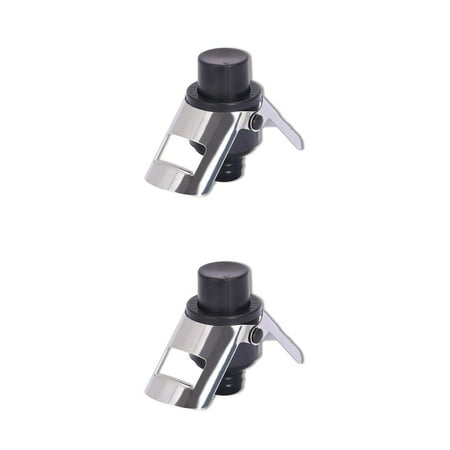 Rainbow Stainless Steel Wine Champagne Fresh Stopper Bottle Sealer Cap Restaurant Hotel Kitchen Airtight Sealed Lids Accessories ( Black ) 2PCS
Rainbow Stainless Steel Wine Champagne Fresh Stopper Bottle Sealer Cap Restaurant Hotel Kitchen Airtight Sealed Lids Accessories ( Black ) 2PCS