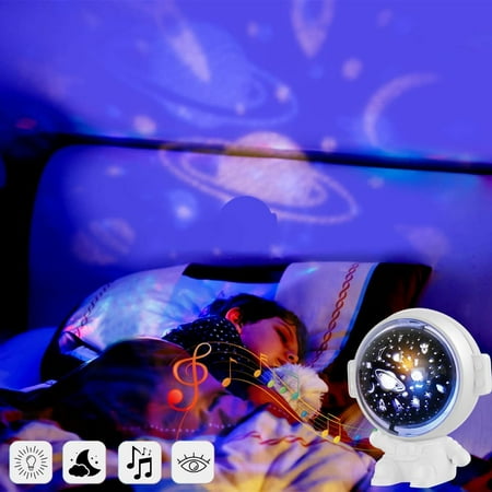 LINLIN Astronaut Projector Lamp Children s Starry Sky Music LED Night Light 3 Films Spaces Starry Sky Ocean World 4 Lighting Modes Projector Light for Kids Room Birthday Gifts Christmas Decor
LINLIN Astronaut Projector Lamp Children s Starry Sky Music LED Night Light 3 Films Spaces Starry Sky Ocean World 4 Lighting Modes Projector Light for Kids Room Birthday Gifts Christmas Decor