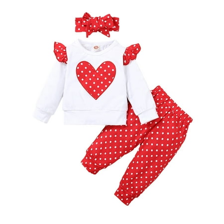 LAPAKIDS Newborn Baby Girls Clothes Set Outfits Polka Dot Print Tops Pants 3-Piece 3-6 Months
LAPAKIDS Newborn Baby Girls Clothes Set Outfits Polka Dot Print Tops Pants 3-Piece 3-6 Months