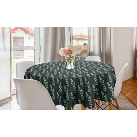 Botanical Round Tablecloth Rhythmic Meadow Plants Pattern with Leafy Branch Circle Table Cloth Cover for Dining Room Kitchen Decor 60 Blue Grey Shamrock Green by Ambesonne
Botanical Round Tablecloth Rhythmic Meadow Plants Pattern with Leafy Branch Circle Table Cloth Cover for Dining Room Kitchen Decor 60 Blue Grey Shamrock Green by Ambesonne