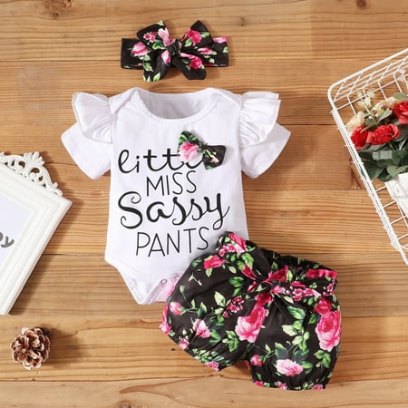 Newborn Baby Girl Miss Romper Jumpsuit +Floral Shorts Pants Outfits Clothes Set 0-18M
Newborn Baby Girl Miss Romper Jumpsuit +Floral Shorts Pants Outfits Clothes Set 0-18M