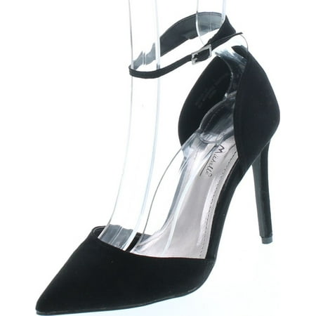 Bamboo Womens Riseup-08 Fashion Dress Sandals Black Faux Suede 7.5 
Bamboo Womens Riseup-08 Fashion Dress Sandals Black Faux Suede 7.5