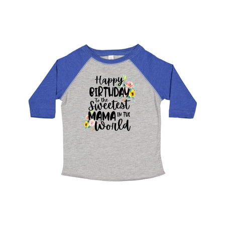 Inktastic Happy Birthday to the Sweetest Mama in the World Gift Toddler Toddler Girl T-Shirt
Inktastic Happy Birthday to the Sweetest Mama in the World Gift Toddler Toddler Girl T-Shirt