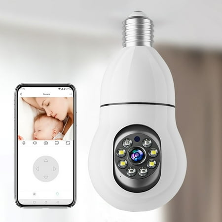 Security Cameras Wireless Outdoor Aoujea WIFI Light Bulb Camera 1080P HD WiFi Camera Indoor Surveillance Camera Support 2.4G&5G Dual-Band WiFi Motion Detection Night Vision Camera on Clearance 
Security Cameras Wireless Outdoor Aoujea WIFI Light Bulb Camera 1080P HD WiFi Camera Indoor Surveillance Camera Support 2.4G&5G Dual-Band WiFi Motion Detection Night Vision Camera on Clearance