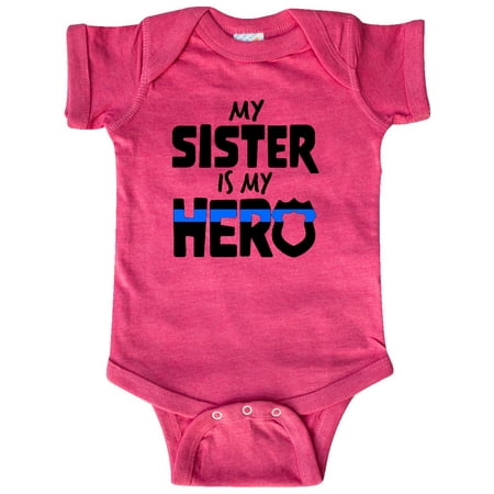 Inktastic My Sister is my Hero Police Officer Family Gift Baby Boy or Baby Girl Bodysuit
Inktastic My Sister is my Hero Police Officer Family Gift Baby Boy or Baby Girl Bodysuit