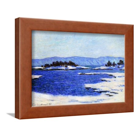 Fjord at Christiania, Norway, 1895 Framed Print Wall Art By Claude Monet