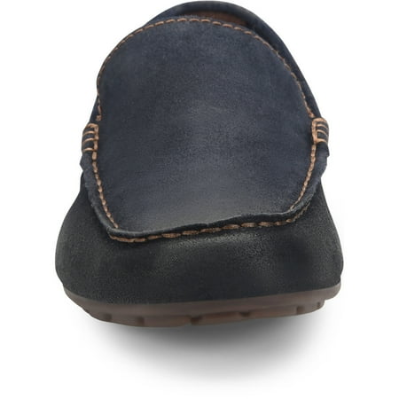 Born Men s Allan Loafer Dark Navy Suede - BM0000974 NAVY (DK BLUE)