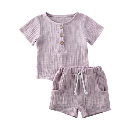 Unisex Baby 2Pcs Boho Summer Shorts Set Outfits Cotton Linen Button Down T-Shirt and Shorts Clothes
Unisex Baby 2Pcs Boho Summer Shorts Set Outfits Cotton Linen Button Down T-Shirt and Shorts Clothes