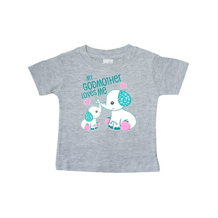Inktastic My Godmother Loves Me-cute elephants Gift Baby Boy or Baby Girl T-Shirt
Inktastic My Godmother Loves Me-cute elephants Gift Baby Boy or Baby Girl T-Shirt