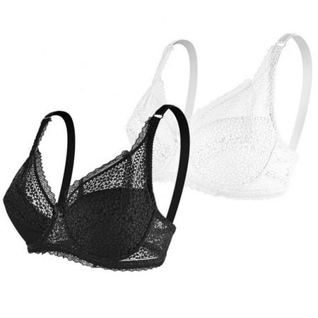 Women s Oversized Thin Adjustable Lingerie Big Breasts Show Small Women Gather Large Size Lace Comfortable Soft Full Coverage Underwired Bras(2-Packs)
Women s Oversized Thin Adjustable Lingerie Big Breasts Show Small Women Gather Large Size Lace Comfortable Soft Full Coverage Underwired Bras(2-Packs)