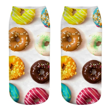 Cathalem Women 3PC Socks Digital Printing Donut Fashion Casual Personalized Socks Cotton Anniversary Socks Socks B One Size
Cathalem Women 3PC Socks Digital Printing Donut Fashion Casual Personalized Socks Cotton Anniversary Socks Socks B One Size