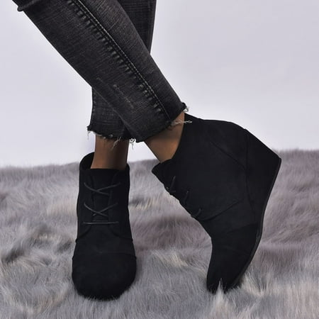 Women s Retro Waterproof Platform Thick Heel High-heeled Shoes Single