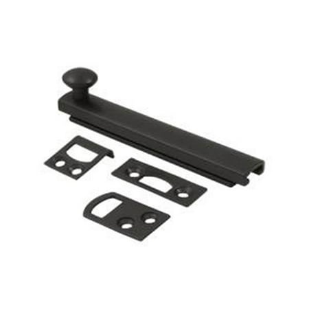 4 in. Heavy Duty Surface Bolt with Concealed Screw Oil Rubbed Bronze - Solid