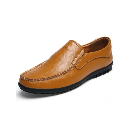 Bellella Men Flats Comfort Loafers Driving Boat Shoe Leather Dress Shoes Formal Office Penny Loafer Yellow Brown 10.5
Bellella Men Flats Comfort Loafers Driving Boat Shoe Leather Dress Shoes Formal Office Penny Loafer Yellow Brown 10.5