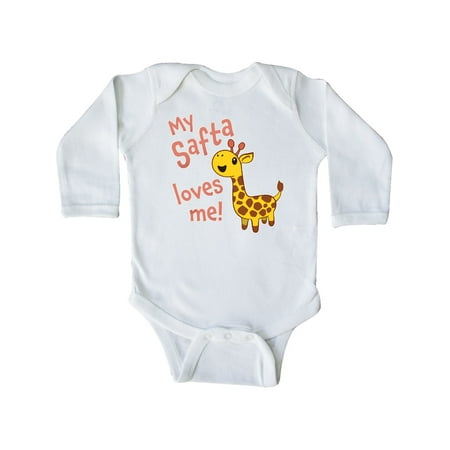 Inktastic My Safta Loves me- cute giraffe Gift Baby Boy or Baby Girl Long Sleeve Bodysuit
Inktastic My Safta Loves me- cute giraffe Gift Baby Boy or Baby Girl Long Sleeve Bodysuit