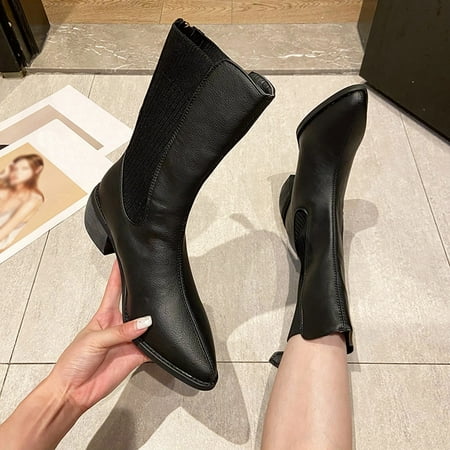 Cathalem Wide Calf Womens Boots Size 10 Fashion Women Artificial Leather Solid Color Autumn Womens Extra Wide Calf Boots Size 12 Black 6.5
Cathalem Wide Calf Womens Boots Size 10 Fashion Women Artificial Leather Solid Color Autumn Womens Extra Wide Calf Boots Size 12 Black 6.5