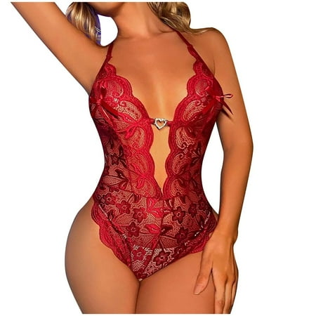 QIPOPIQ Lingerie for Women Clearance Sexy Women Lingerie Lace Bandage Temptation Babydoll Underwear Sleepwear Jumpsuit Bodysuits Pajamas
QIPOPIQ Lingerie for Women Clearance Sexy Women Lingerie Lace Bandage Temptation Babydoll Underwear Sleepwear Jumpsuit Bodysuits Pajamas