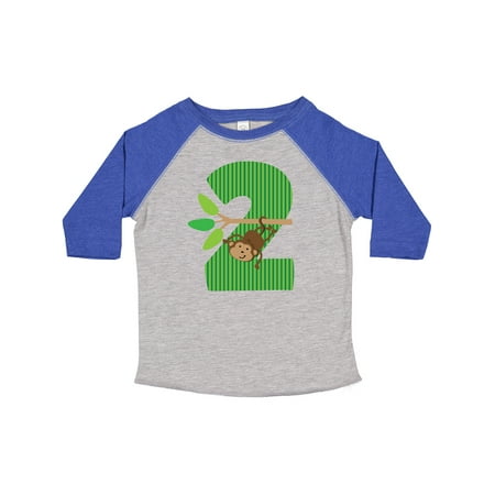 Inktastic 2nd Birthday Jungle Monkey Childs Gift Toddler Boy or Toddler Girl T-Shirt
Inktastic 2nd Birthday Jungle Monkey Childs Gift Toddler Boy or Toddler Girl T-Shirt