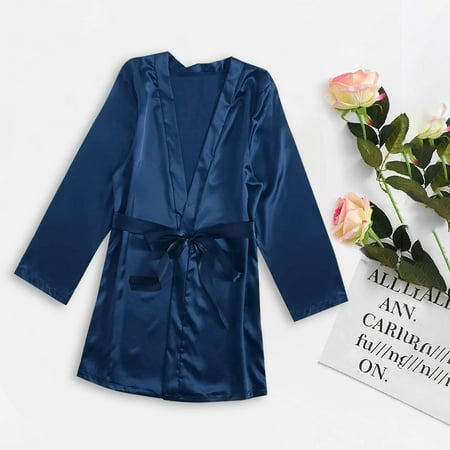 Zedker Bath Robes Female Terry Cloth Robes For Women Satin Silk Pajamas Women Nightdress Lingerie Robes Underwear Sleepwear Sexy Clearance
Zedker Bath Robes Female Terry Cloth Robes For Women Satin Silk Pajamas Women Nightdress Lingerie Robes Underwear Sleepwear Sexy Clearance