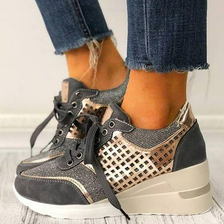 Christmas Ladies Fashion Leopard Print Leather Surface Breathable Casual Lace Up Wedge Sneakers
Christmas Ladies Fashion Leopard Print Leather Surface Breathable Casual Lace Up Wedge Sneakers