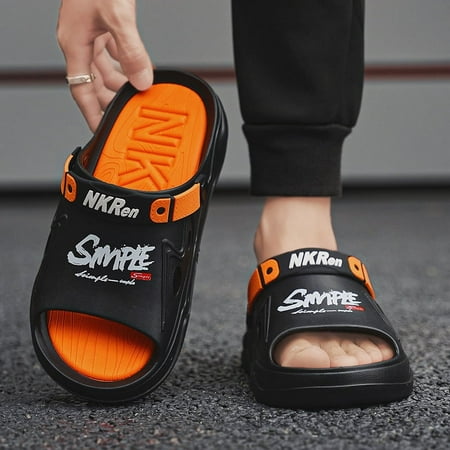 2024 Summer Men‘s Sandals Stomp Feeling Thick Bottom Driving Dual-use Sandals and Slippers Men‘s All-match Outdoor Sports Beach Shoes
2024 Summer Men‘s Sandals Stomp Feeling Thick Bottom Driving Dual-use Sandals and Slippers Men‘s All-match Outdoor Sports Beach Shoes