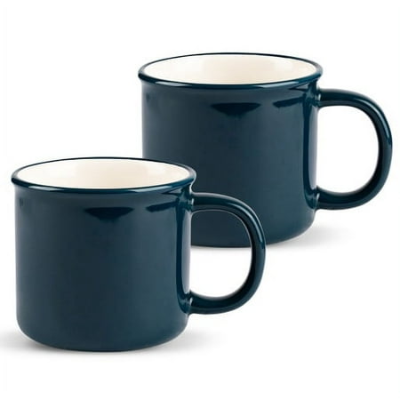 Kook Ceramic Camper Mugs *Color* 14 oz Set of 2