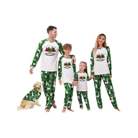 Wallarenear Family Christmas Pajamas Matching Set Parent-Child Xmas Holiday Home Sleepwear
Wallarenear Family Christmas Pajamas Matching Set Parent-Child Xmas Holiday Home Sleepwear