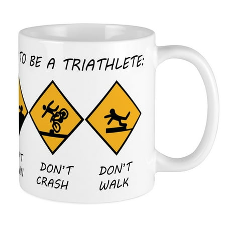 CafePress - How To Be A Triathlete Mug - Ceramic Coffee Tea Novelty Mug Cup 11 oz
CafePress - How To Be A Triathlete Mug - Ceramic Coffee Tea Novelty Mug Cup 11 oz