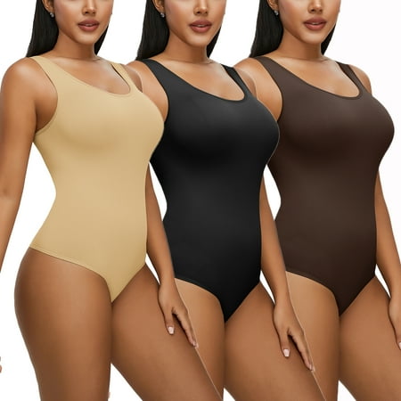 LELINTA 3 Pack Women s Seamless Shapewear Tummy Control Body Shaper Comfortable for Women Thigh Slimmer Bodysuit Girdle
LELINTA 3 Pack Women s Seamless Shapewear Tummy Control Body Shaper Comfortable for Women Thigh Slimmer Bodysuit Girdle