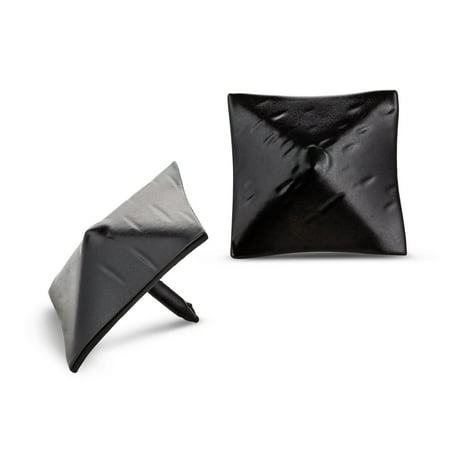 50 Pack - Iron Clavos Decorative Nails Pyramid Head 1.25 inch - Black - Decorative Accent for Home Improvement - Farmhouse Shutters Barn Door Furniture Carriage Gates - Borderland Rustic Hardware
50 Pack - Iron Clavos Decorative Nails Pyramid Head 1.25 inch - Black - Decorative Accent for Home Improvement - Farmhouse Shutters Barn Door Furniture Carriage Gates - Borderland Rustic Hardware