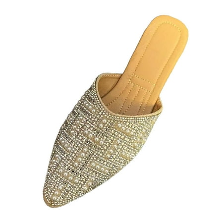 Pimfylm Orthopedic Slippers Womens Memory Foam Footbed Sandals - Beach Pool Shower - Runs 1 Size Small Green 7.5
Pimfylm Orthopedic Slippers Womens Memory Foam Footbed Sandals - Beach Pool Shower - Runs 1 Size Small Green 7.5