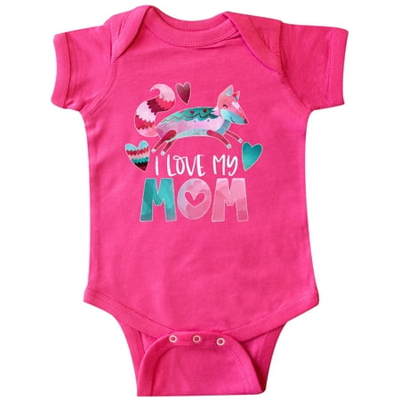 Inktastic I Love My Mom Pink and Blue Fox with Hearts Gift Baby Boy or Baby Girl Bodysuit
Inktastic I Love My Mom Pink and Blue Fox with Hearts Gift Baby Boy or Baby Girl Bodysuit